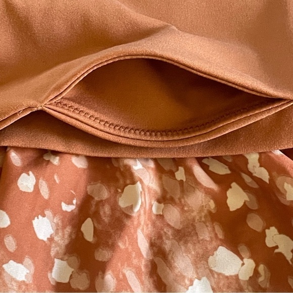 Offline By Aerie Skort M Tennis Golf Pocket On Waistband Burnt Orange - Picture 4 of 8